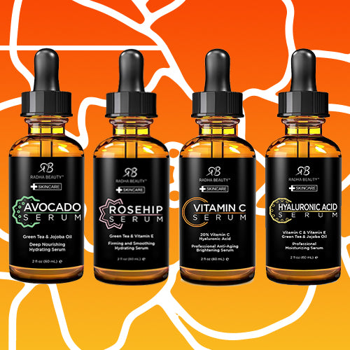 All About Natural & Clean Serums
