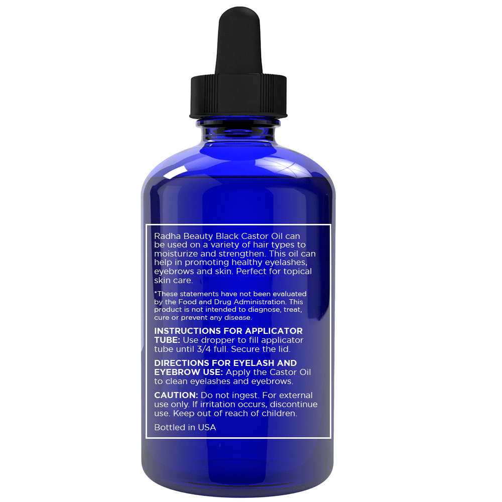 Radha Beauty 100% Pure Black Castor Oil