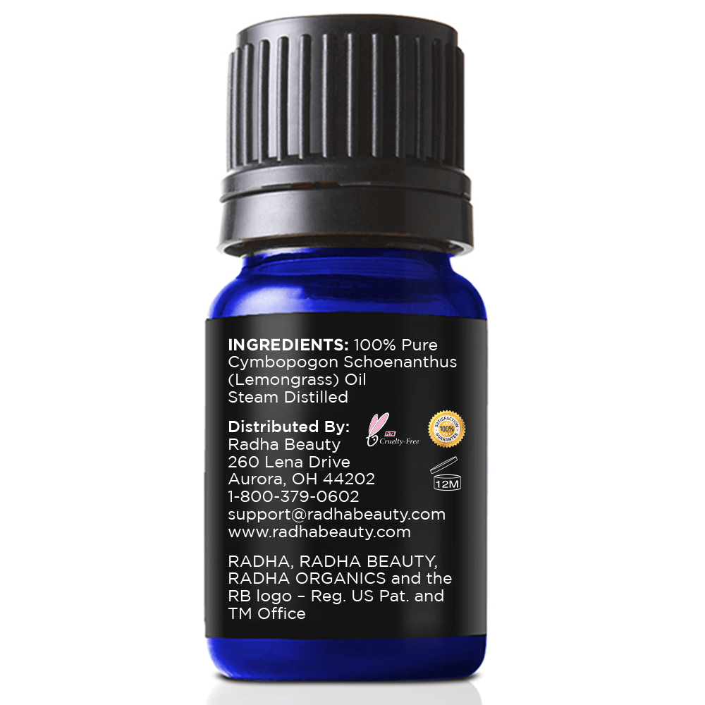 Radha Beauty 100% Pure Lemongrass Oil