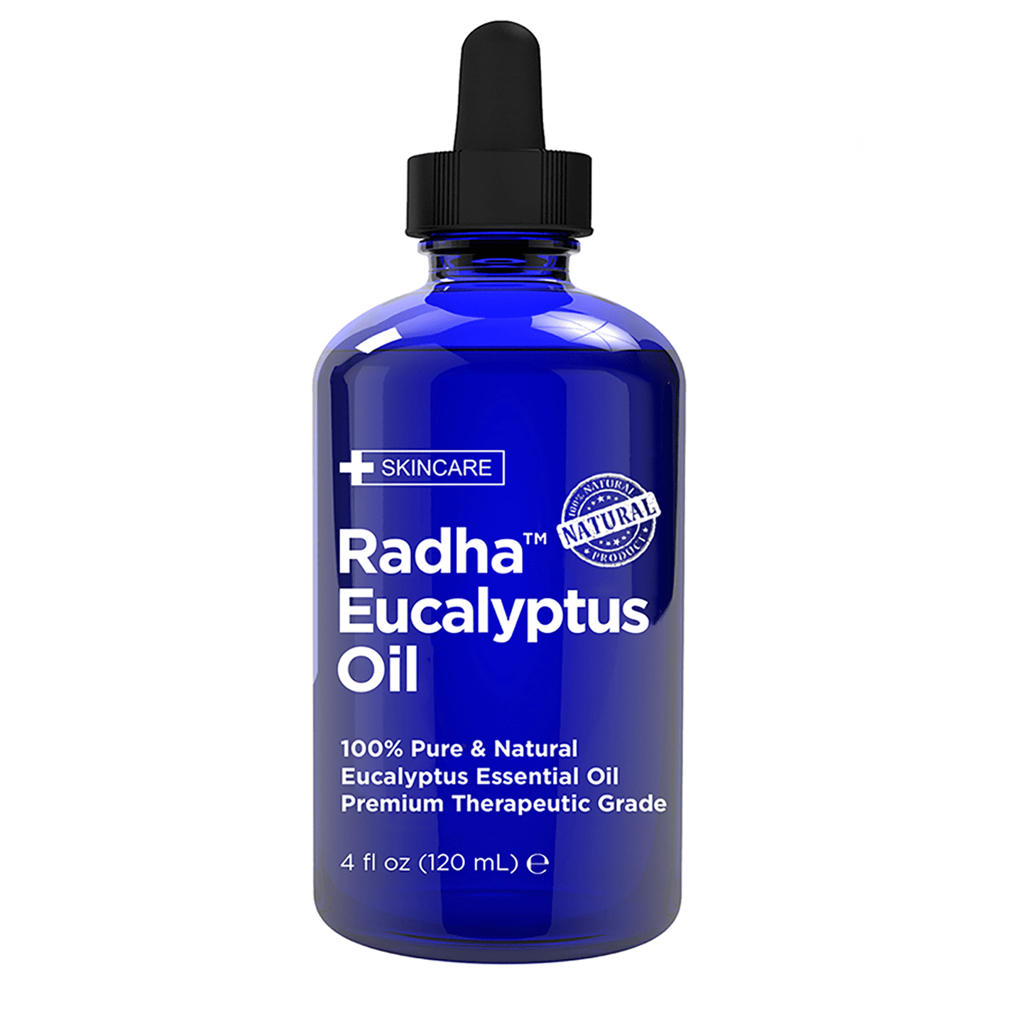 Radha Beauty 4 oz 100% Pure Eucalyptus Oil