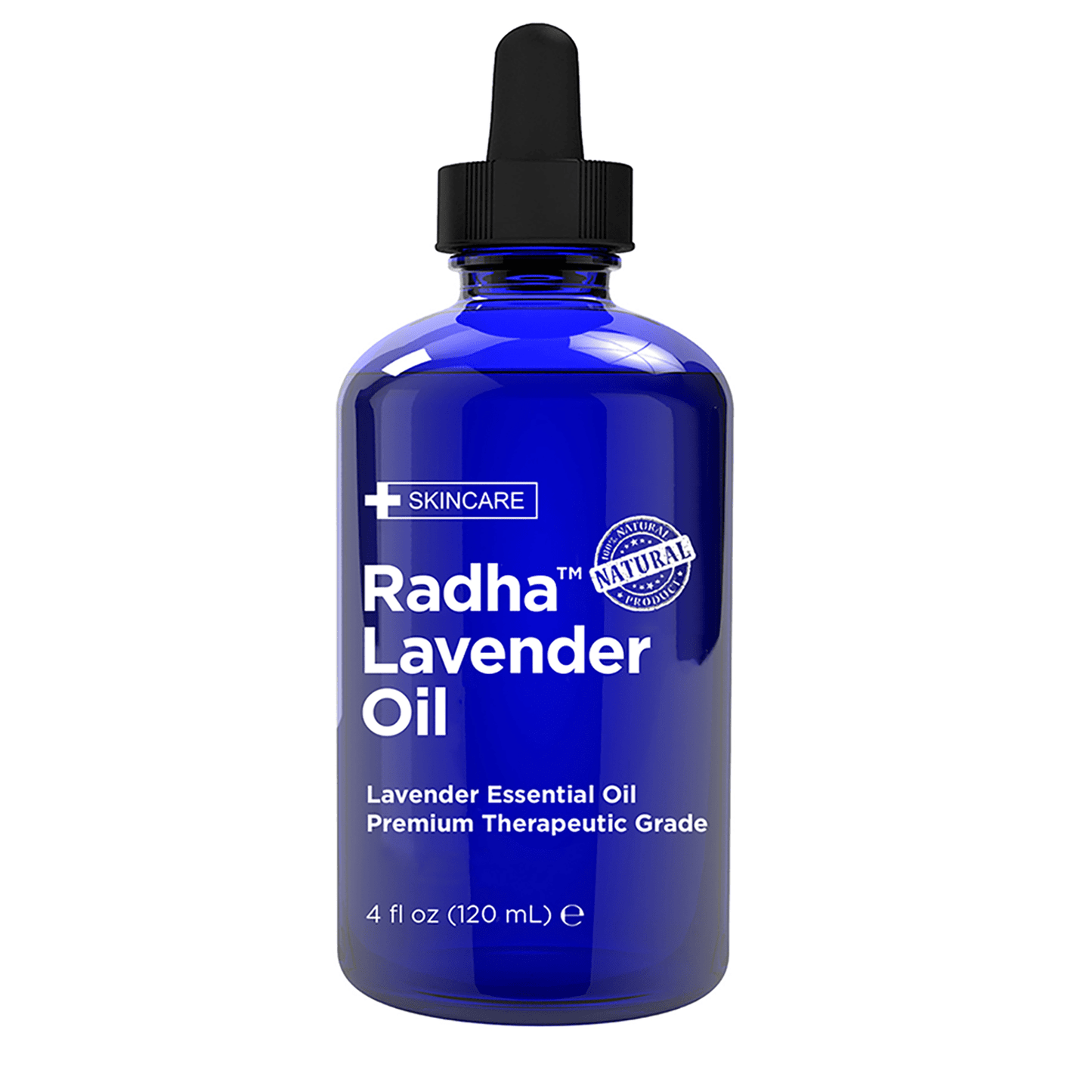 Radha Beauty 4 oz Premium Therapeutic Grade Lavender Oil