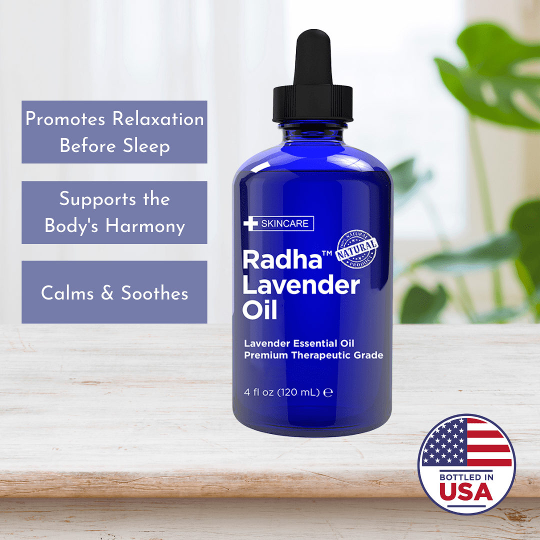 Radha Beauty Premium Therapeutic Grade Lavender Oil