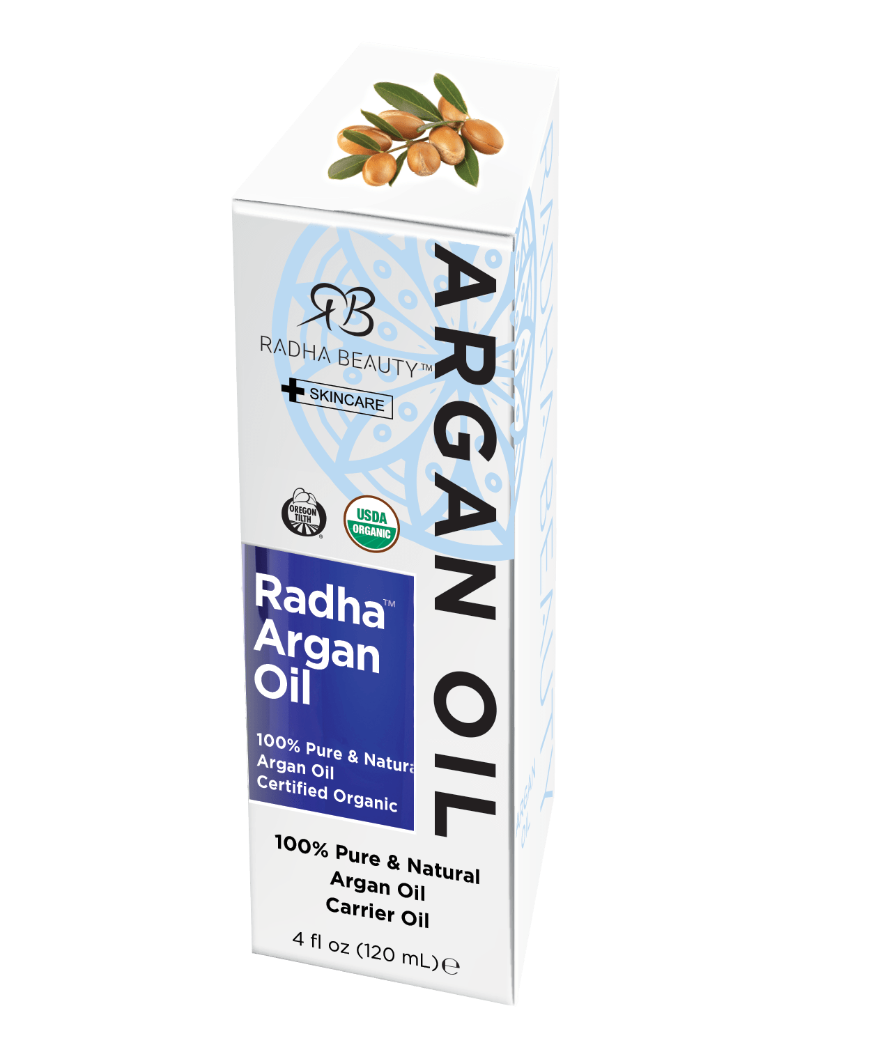 Radha Beauty USDA Organic 100% Pure Argan Oil