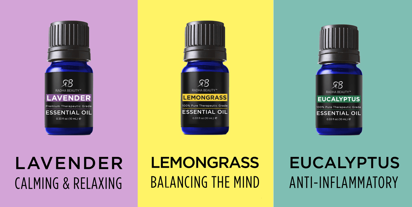 Radha Beauty Aromatherapy Top 6 Essential Oil Set