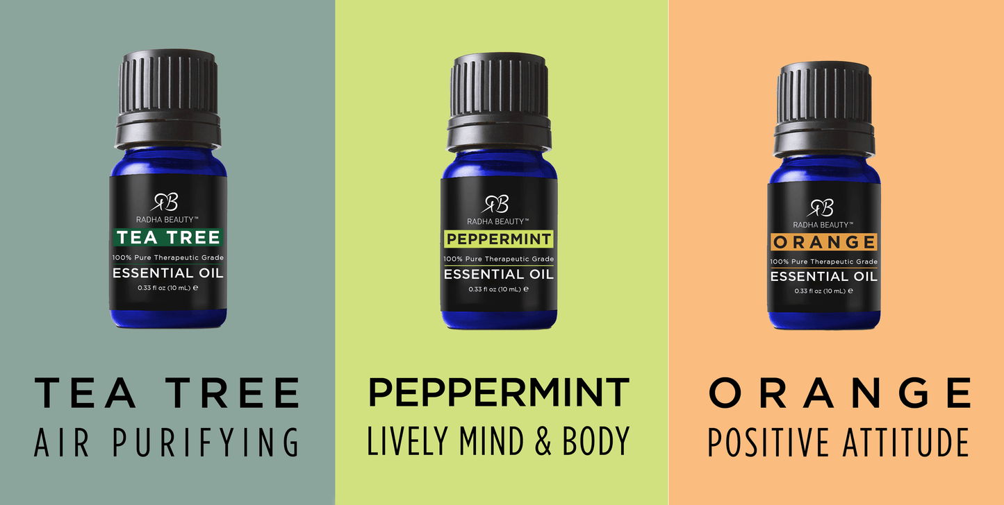 Radha Beauty Aromatherapy Top 6 Essential Oil Set