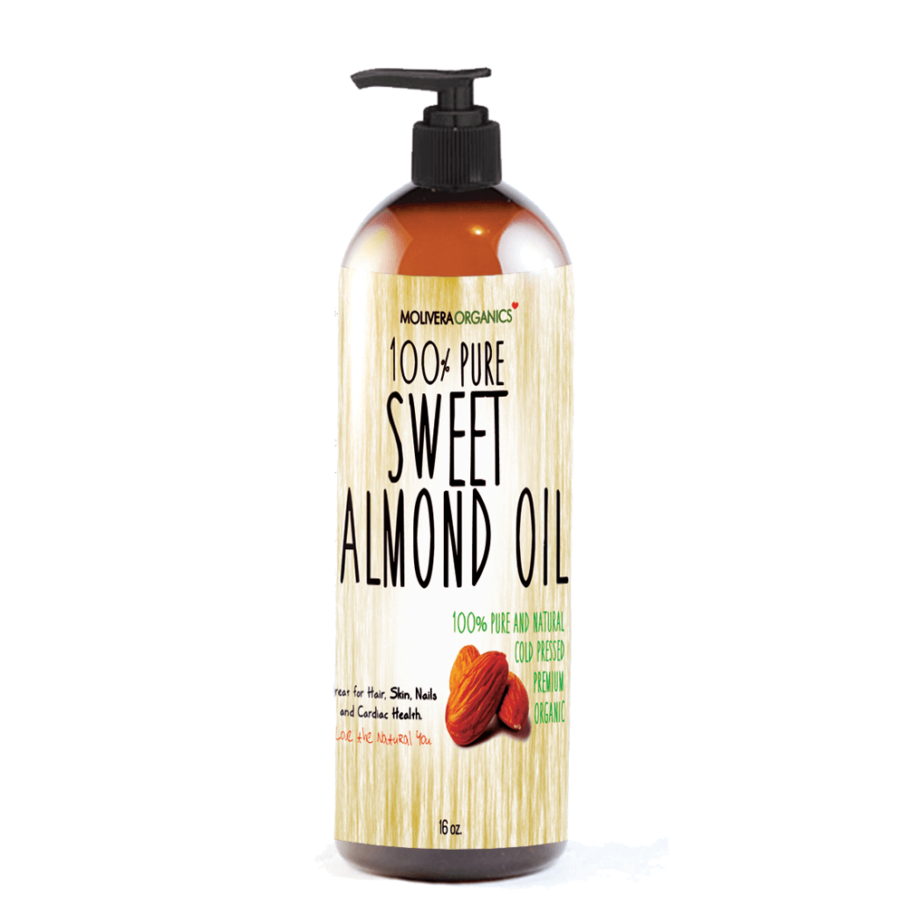 Radha Beauty Molivera Organics Sweet Almond Oil