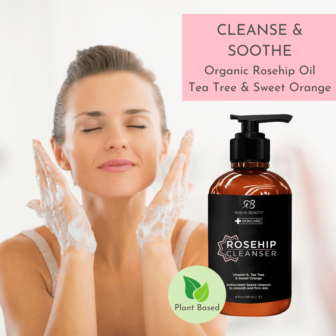 Radha Beauty Rosehip Cleanser