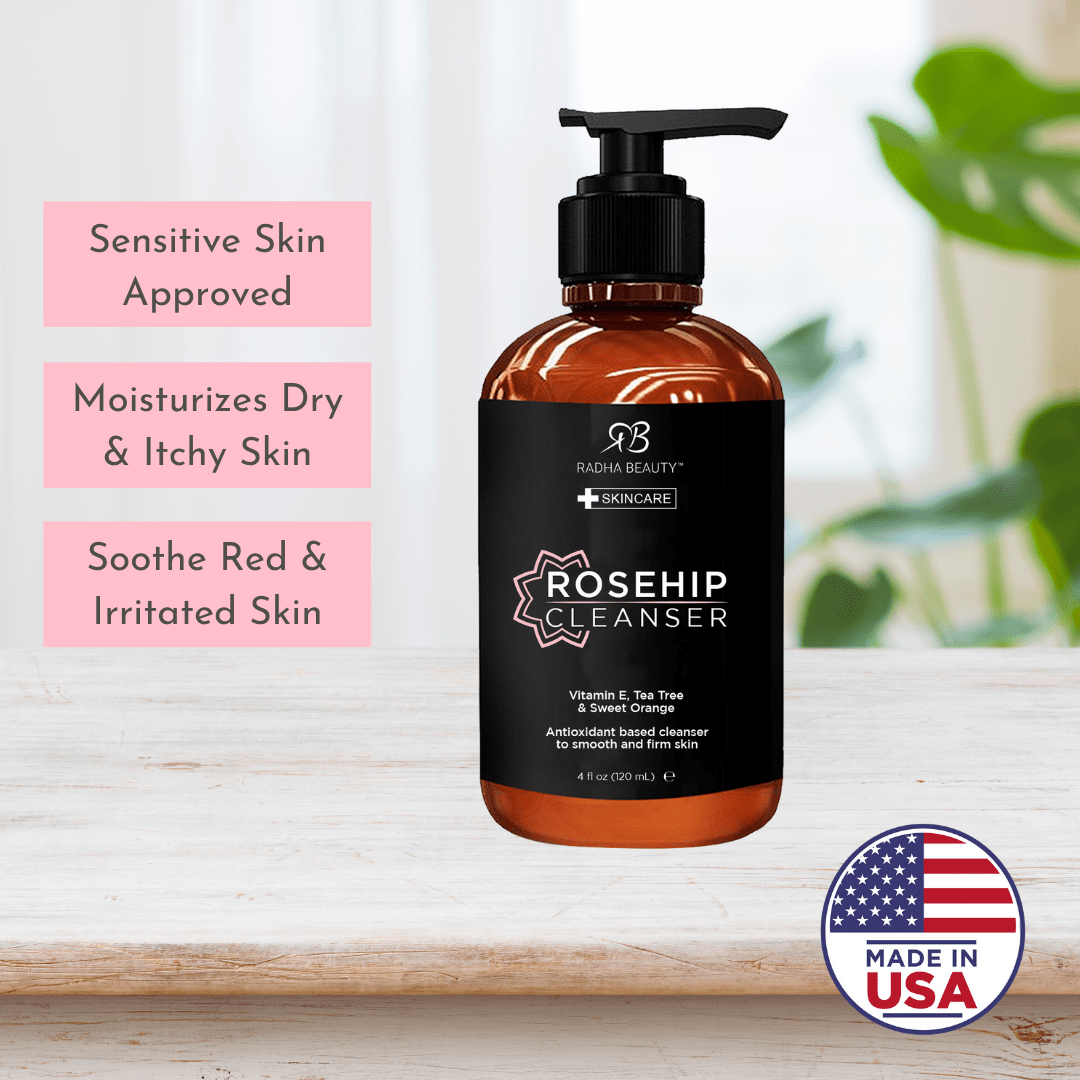 Radha Beauty Rosehip Cleanser