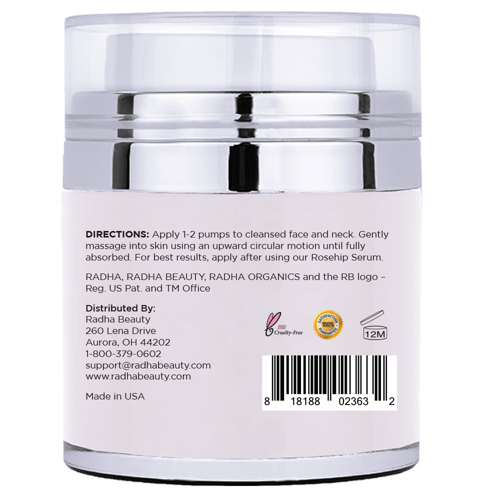 Radha Beauty Rosehip Moisturizer