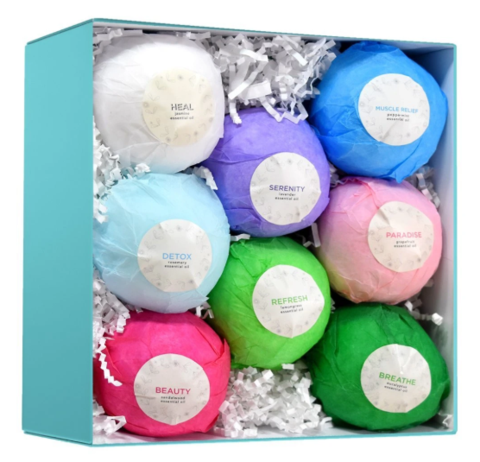 Introducing our New 8 Bath Bomb Set