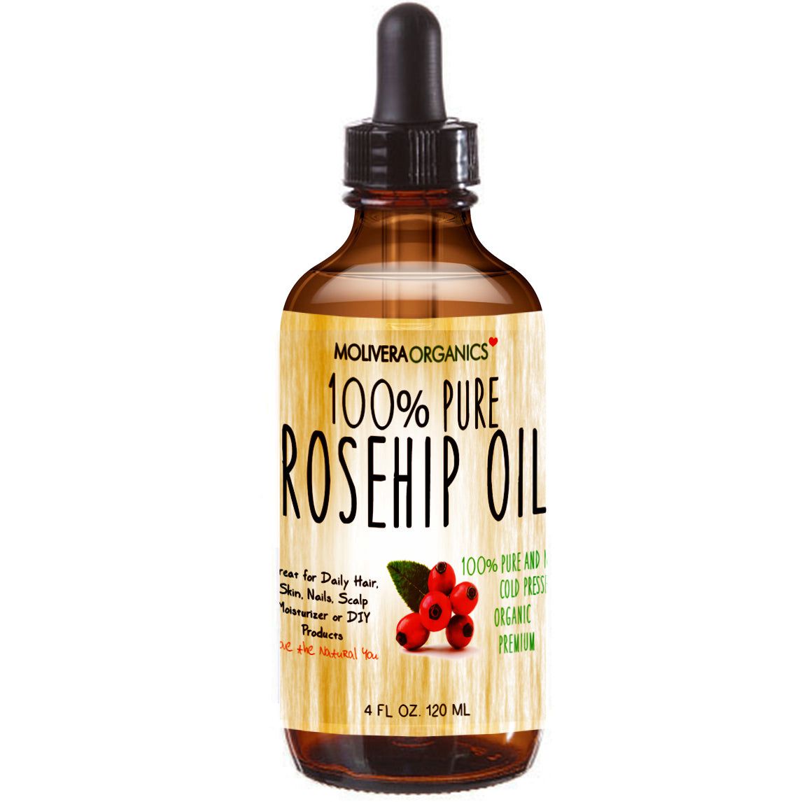 Molivera Organics Molivera Organics Pure Rosehip Oil