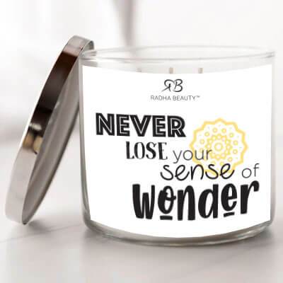 Radha Beauty Never Lose Your Sense of Wonder - Scented Candle