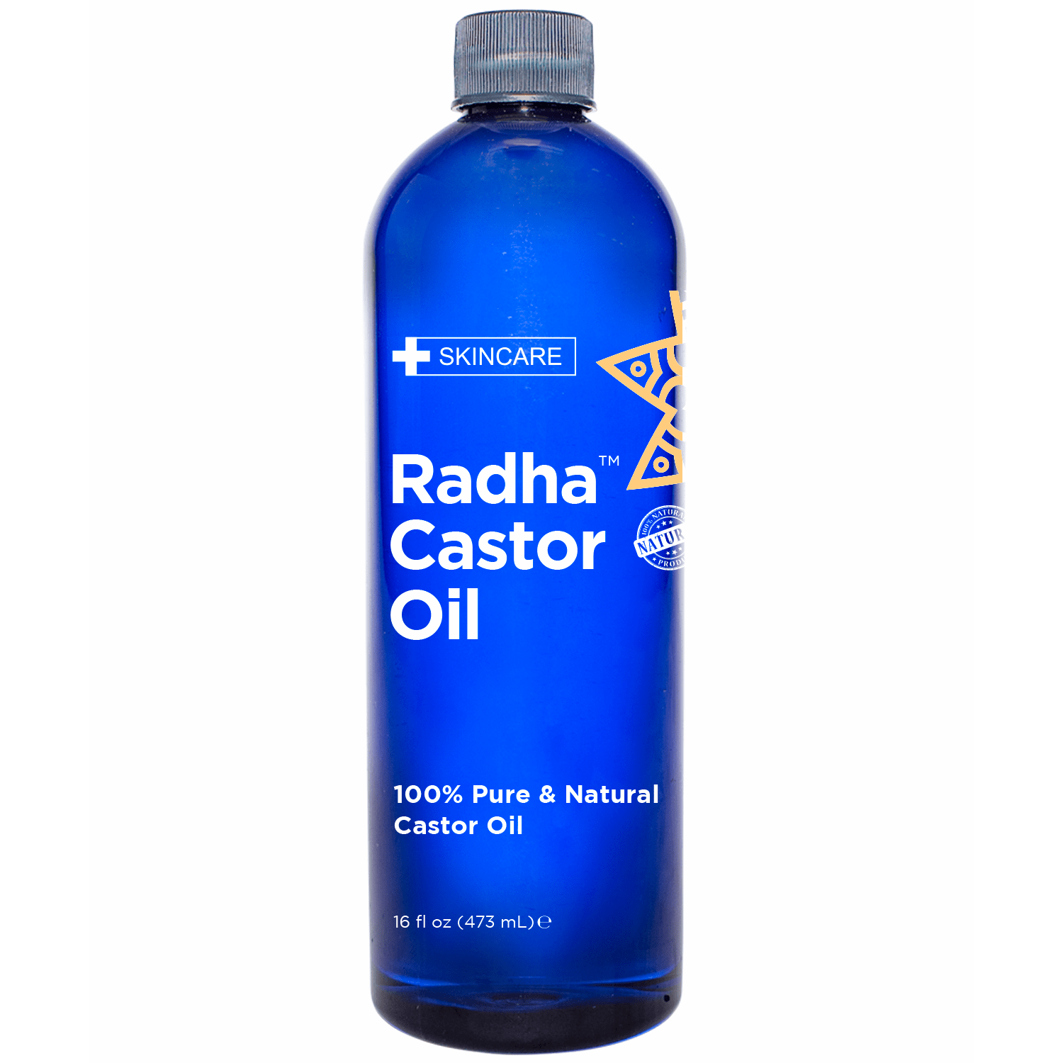 Radha Beauty 100% Pure Castor Oil 16oz