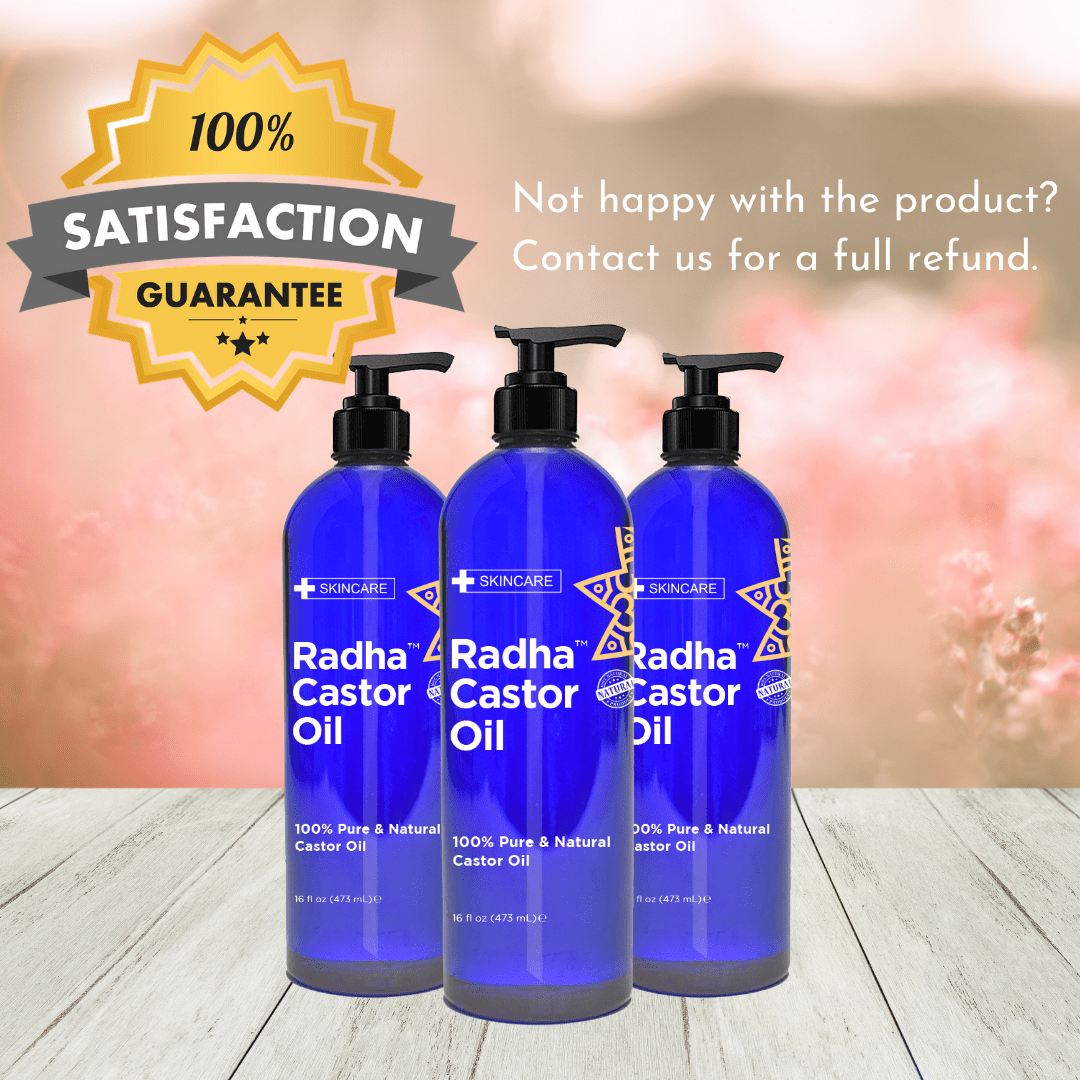 Radha Beauty 100% Pure Castor Oil 16oz