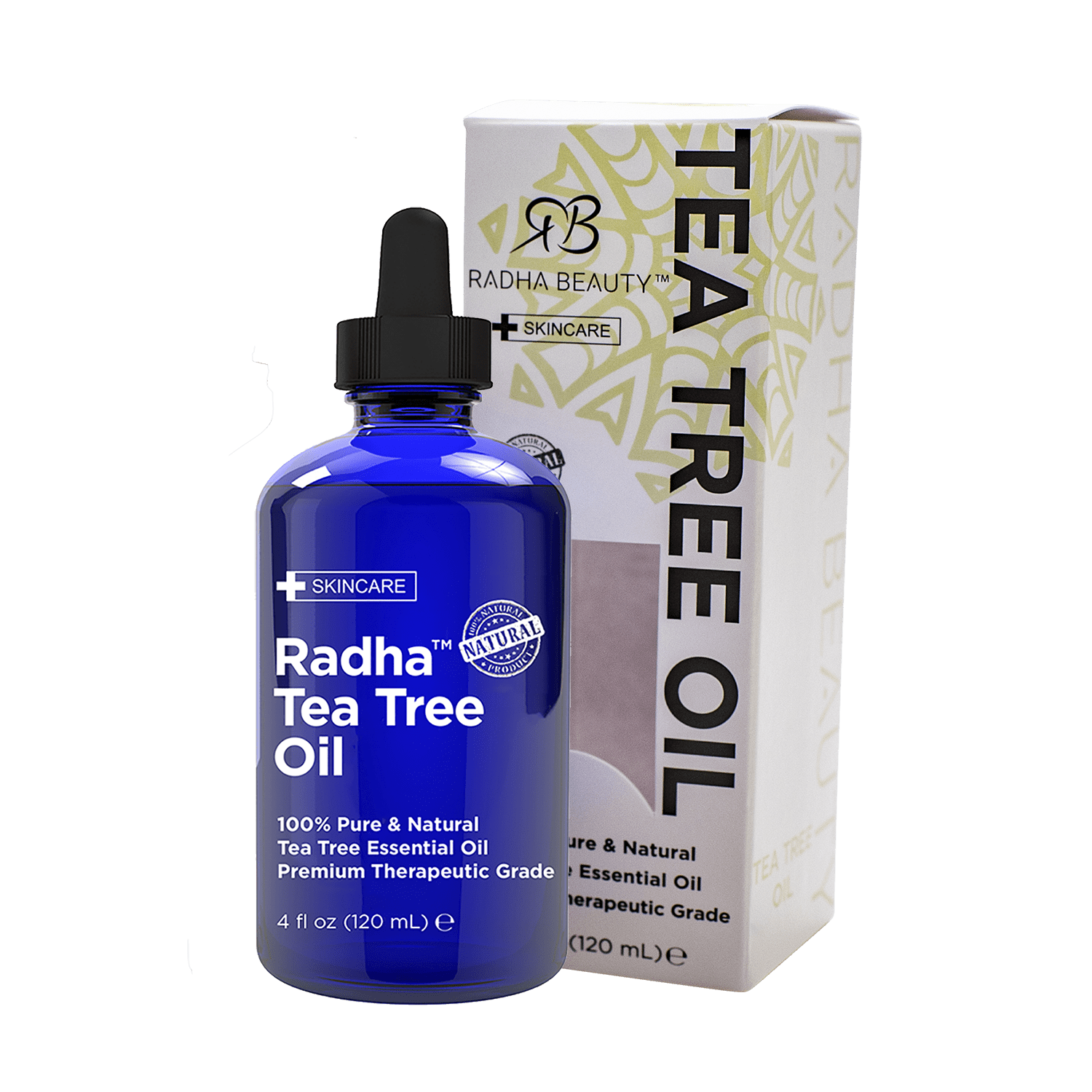 Radha Tea 100% Pure Tea Tree Essential Oil - Radha Beauty