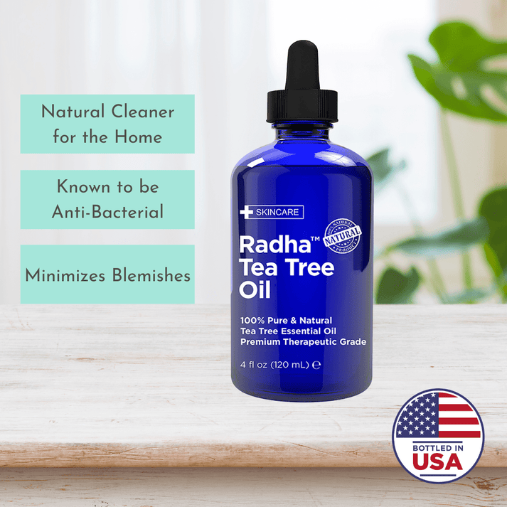 Radha Tea 100% Pure Tea Tree Essential Oil - Radha Beauty