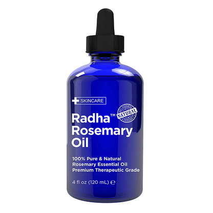 Radha Beauty 4 oz 100% Pure Rosemary Oil