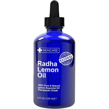 Radha Beauty 4 oz Lemon Essential Oil