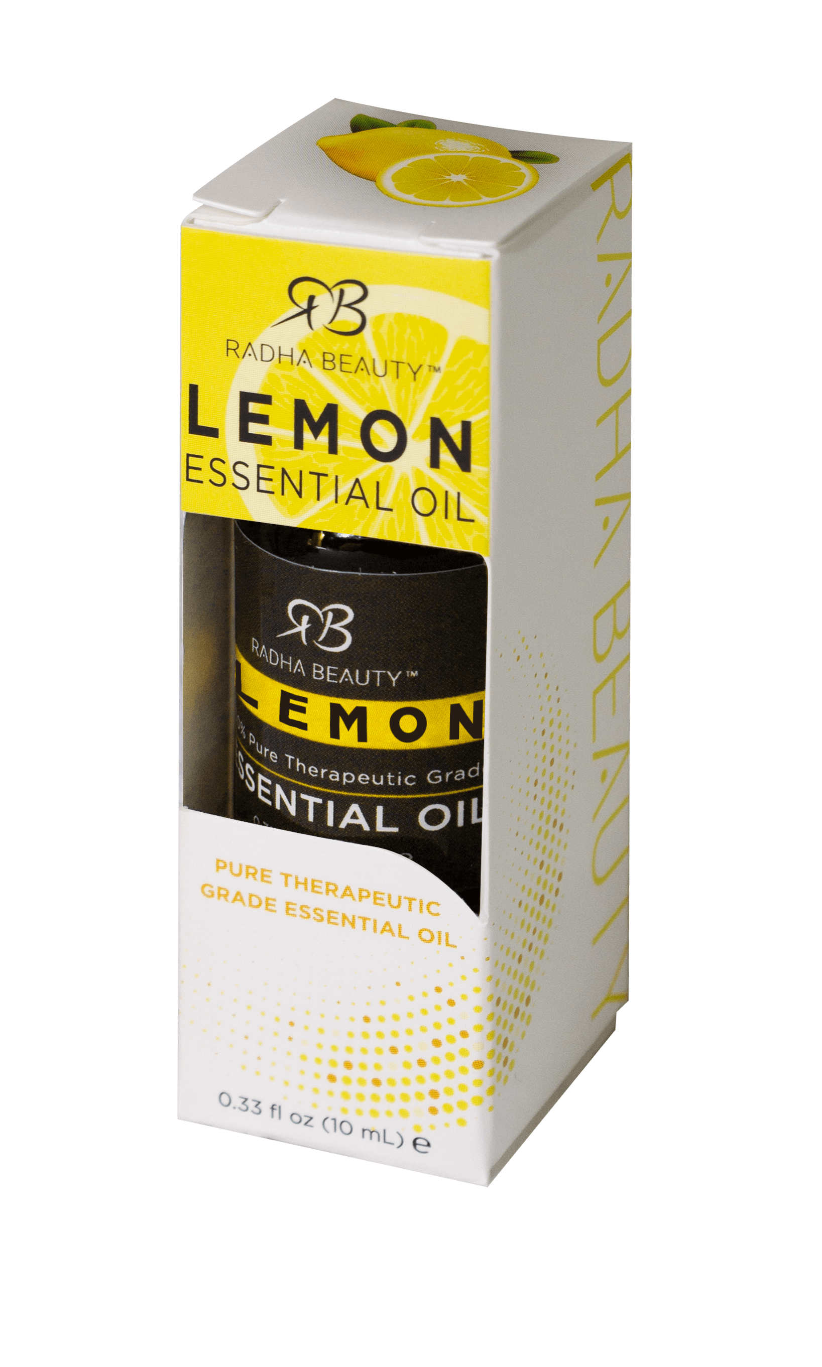 100% Pure Lemon Essential Oil - Radha Beauty 10 ml