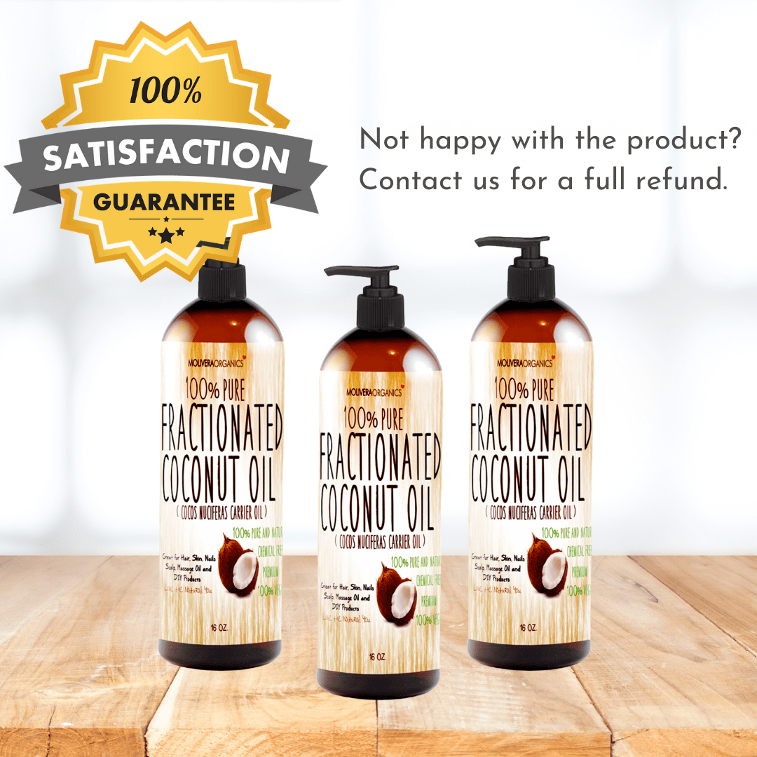 Radha Beauty Molivera Organics Fractionated Coconut Oil
