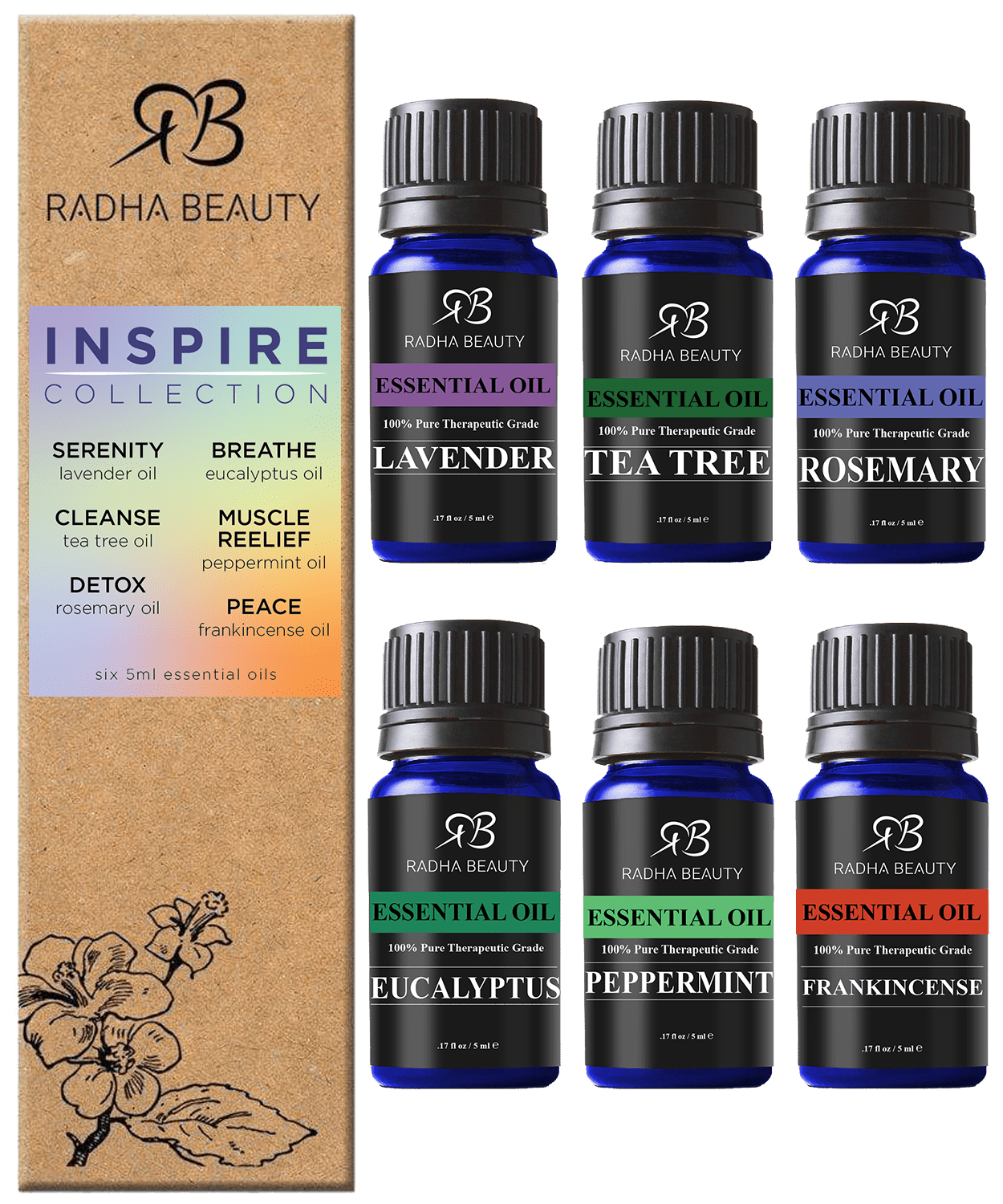 Radha Beauty Try It Top 6 Essential Oil Collections