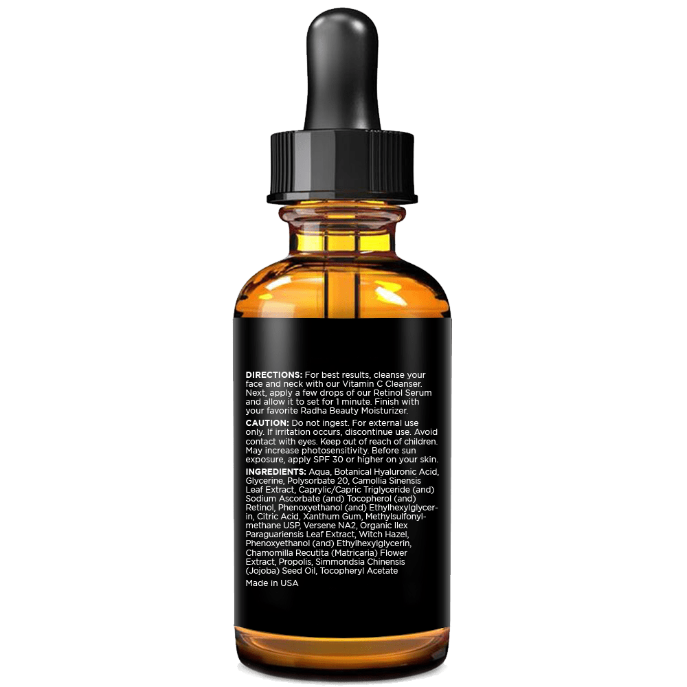 Radha Beauty Retinol Serum - 2oz