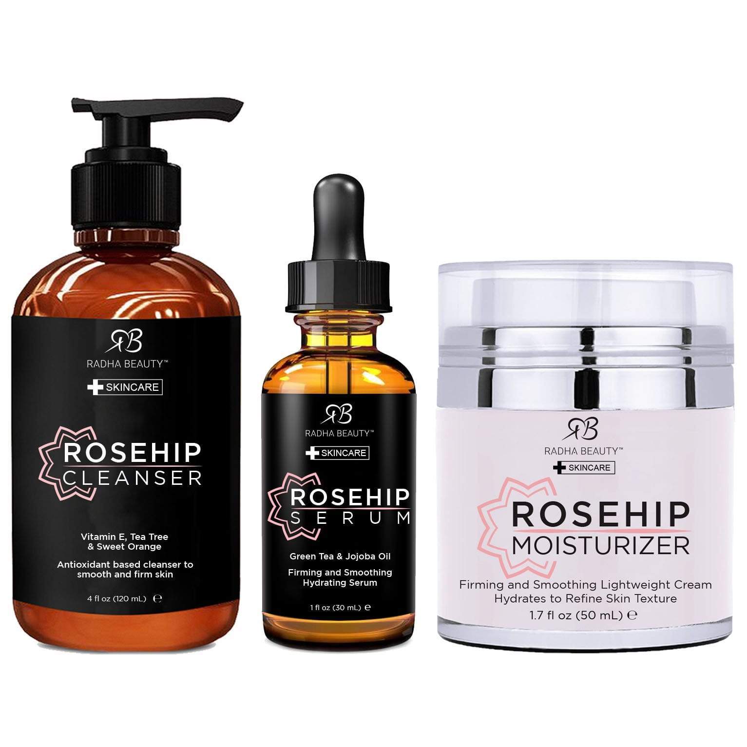 Radha Beauty Rosehip Complete Facial Care Set