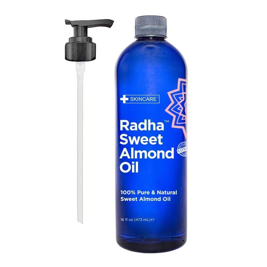 Radha Beauty Sweet Almond Oil - 100% Pure & Natural