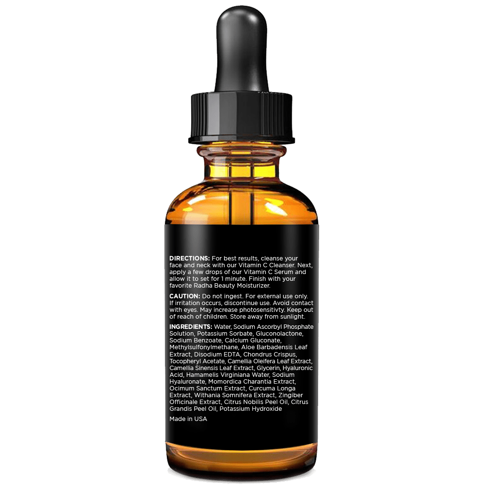 Radha Beauty Vitamin C Serum 2oz